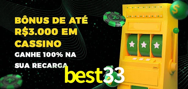 best33 melhor bônus de depósito