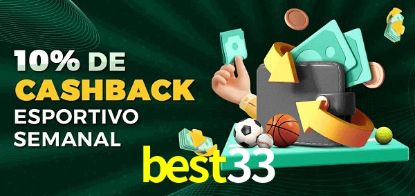 10% de bônus de cashback na best33